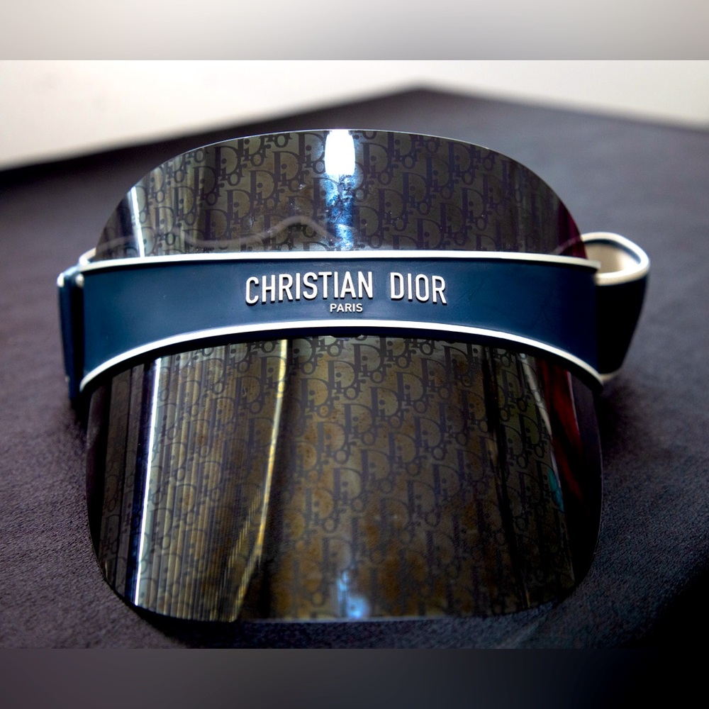 Diorclub V1U | Blue Dior Oblique Visor